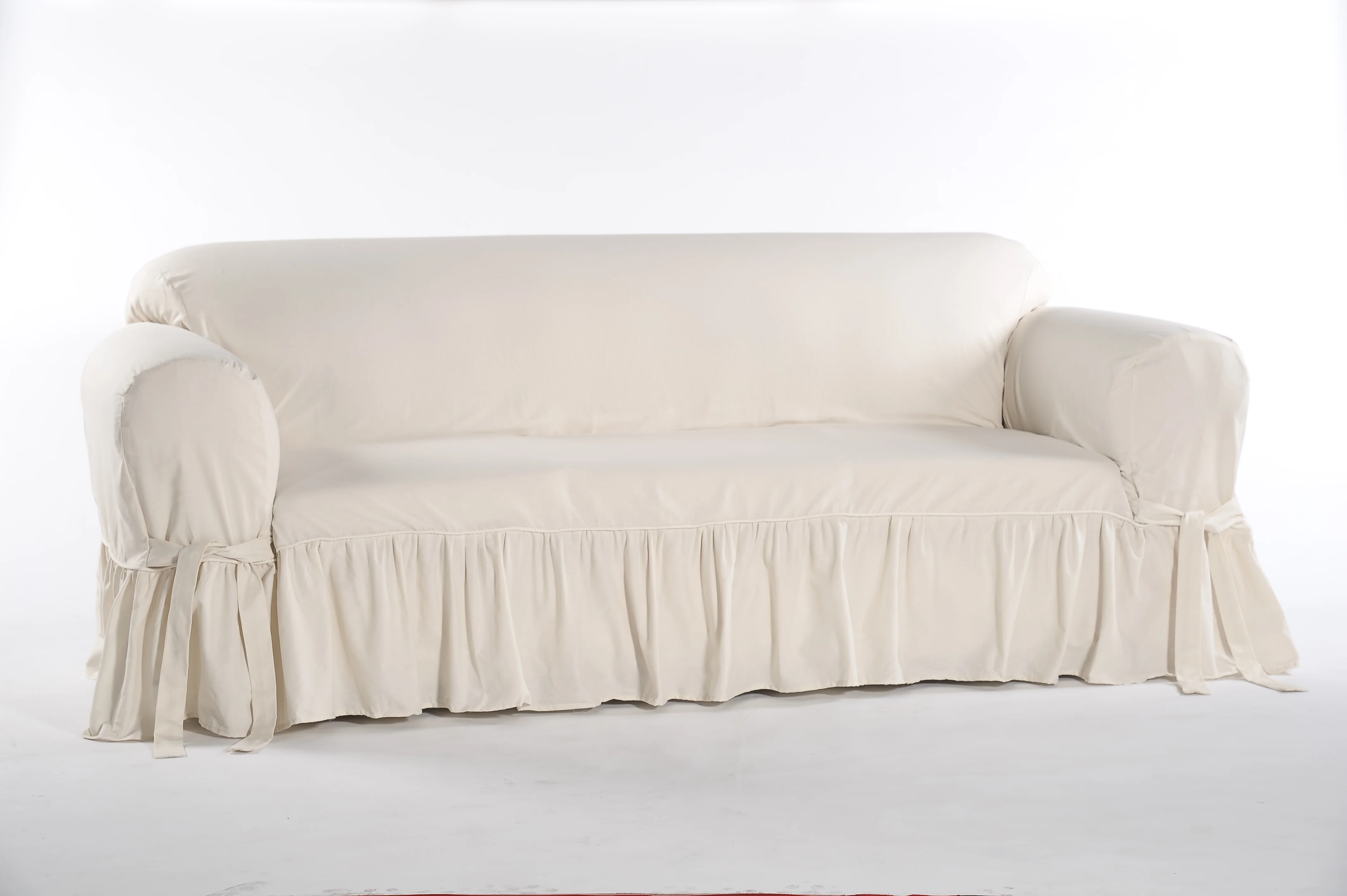 Ruffled One-Piece Slipcover - Image 11