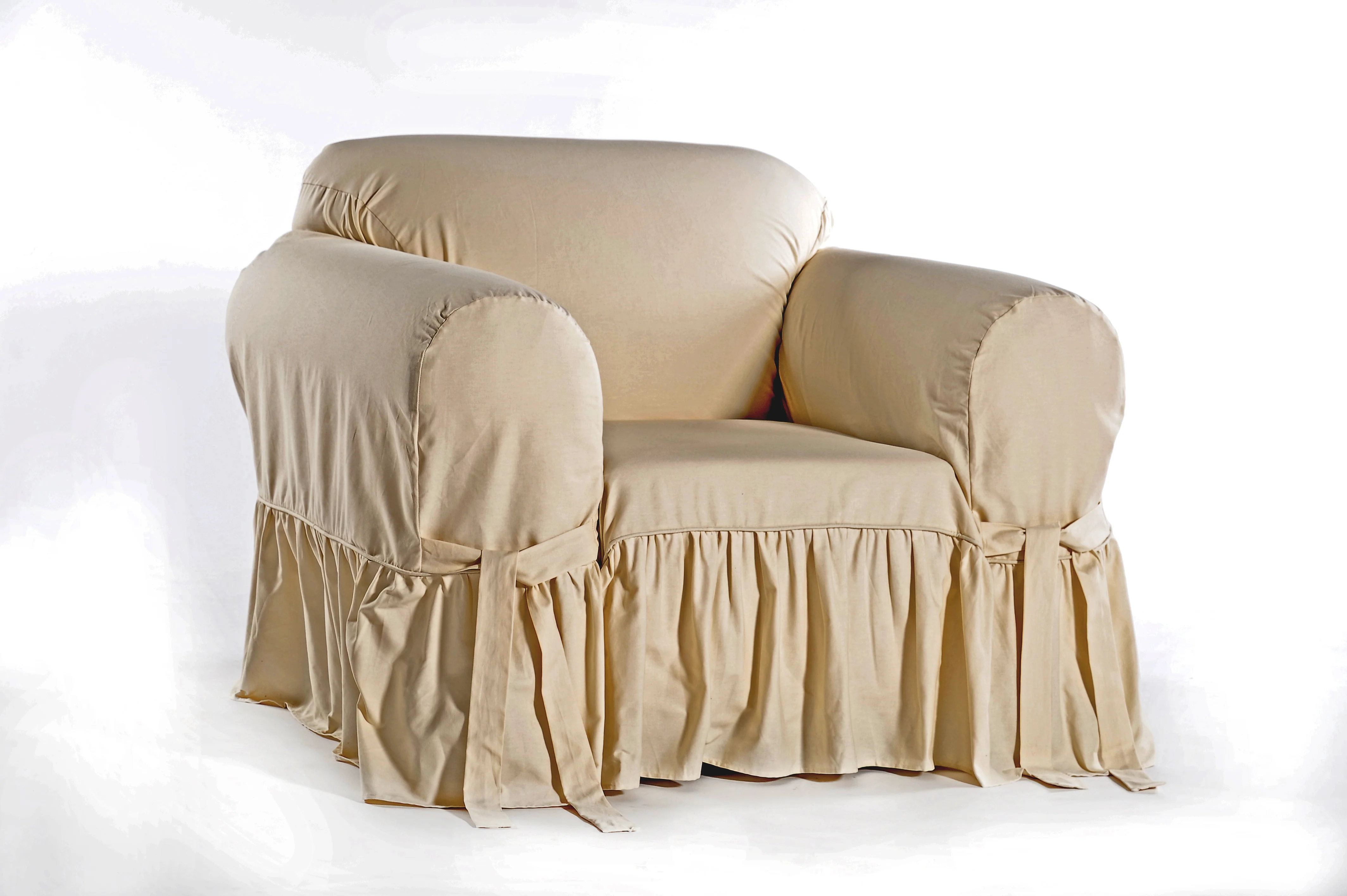 Ruffled One-Piece Slipcover - Image 14