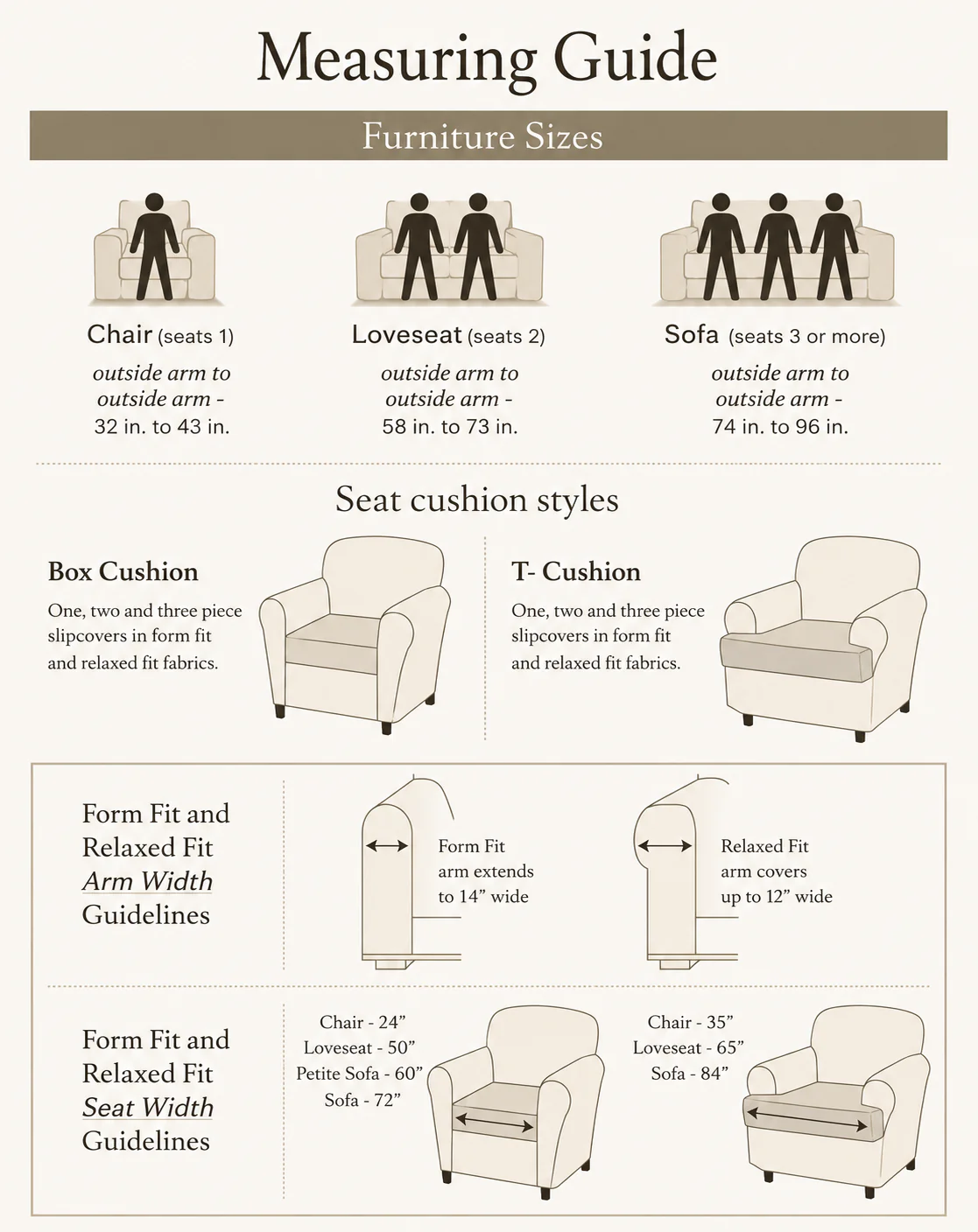 Roman Key One-Piece Slipcover - Image 10
