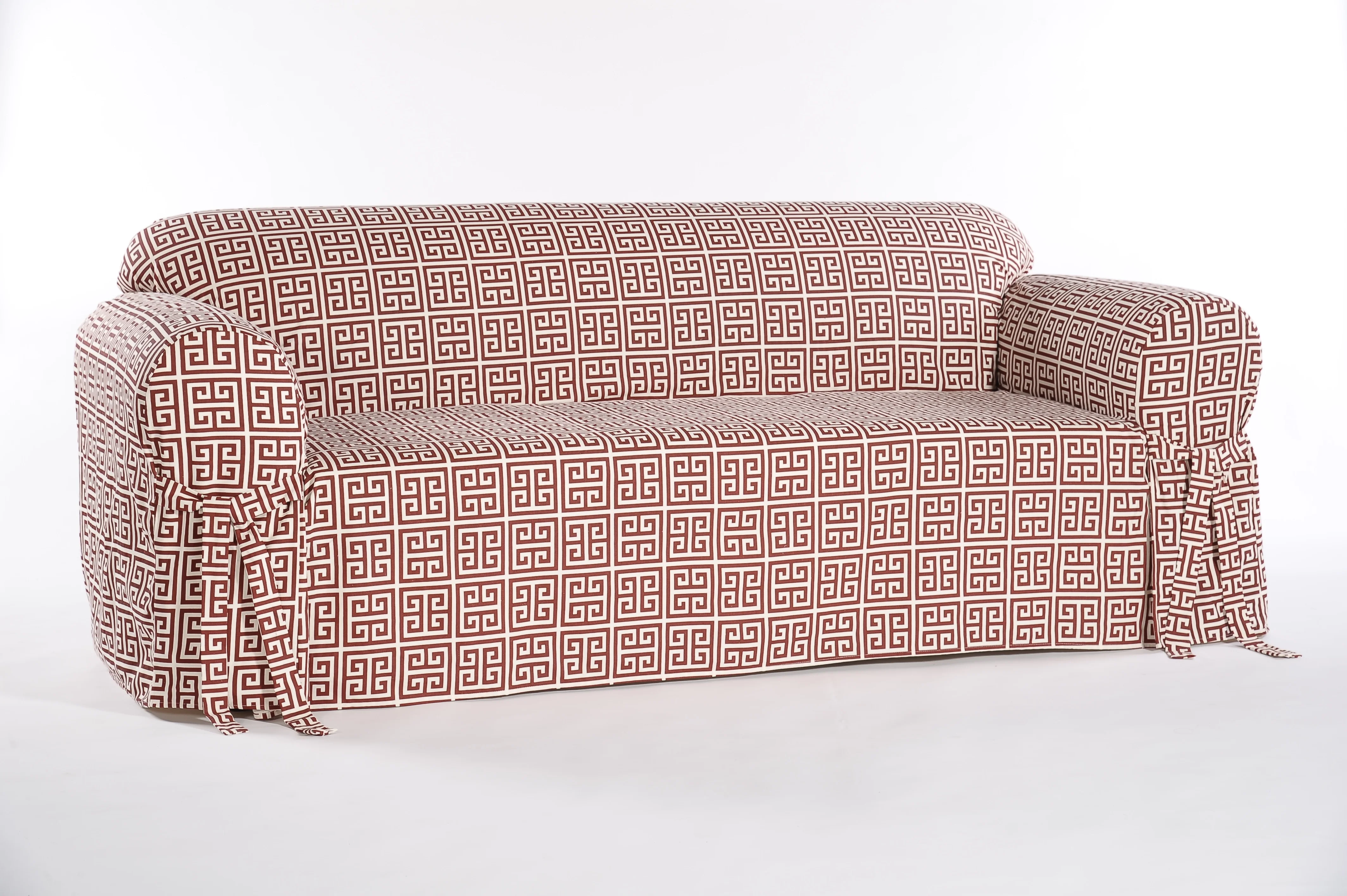 Roman Key One-Piece Slipcover - Image 9