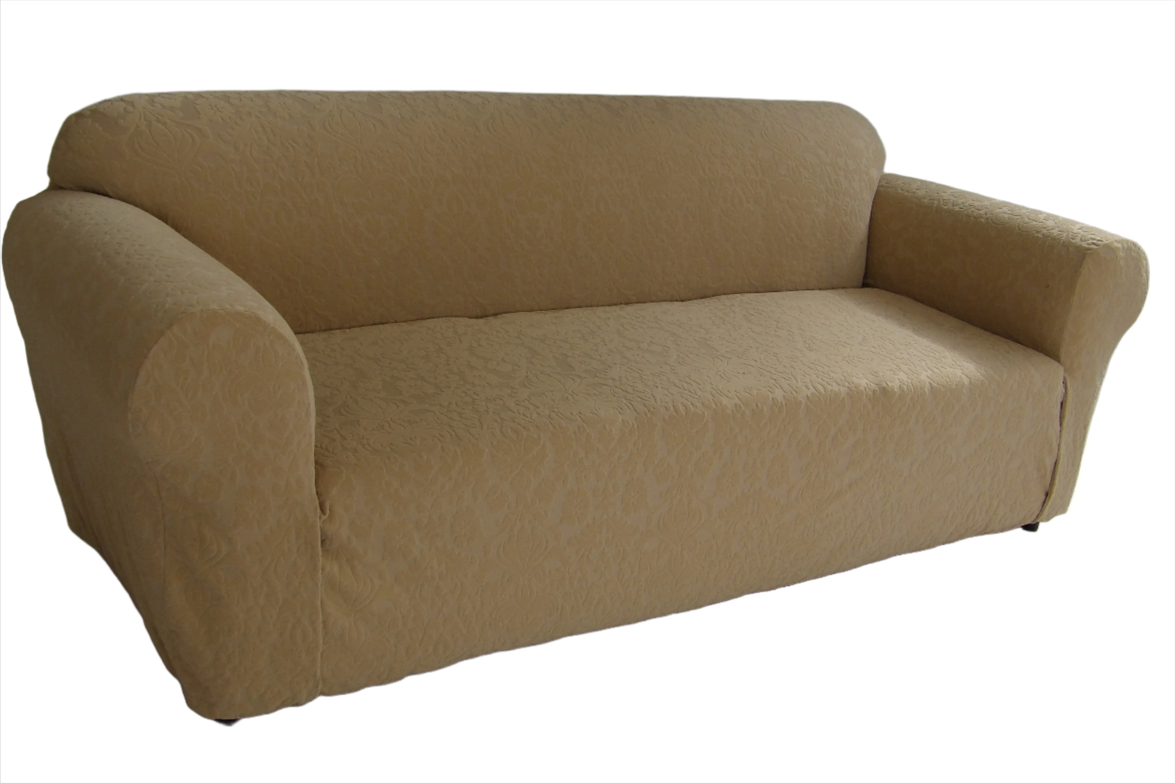 Floral One-Piece Stretch Slipcover - Image 4