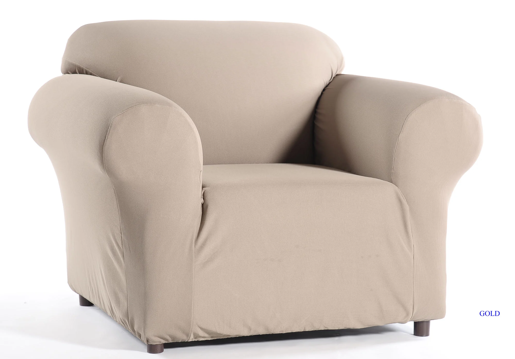 Waffle One-Piece Stretch Slipcover - Image 3